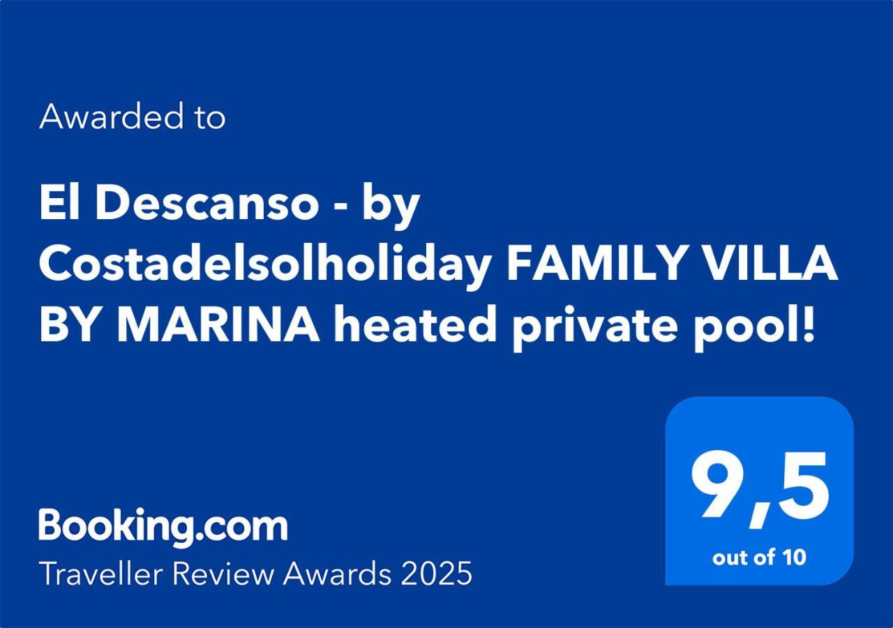 El Descanso - By Costadelsolholiday Family Villa By Marina Heated Private Pool! Benalmádena Zewnętrze zdjęcie